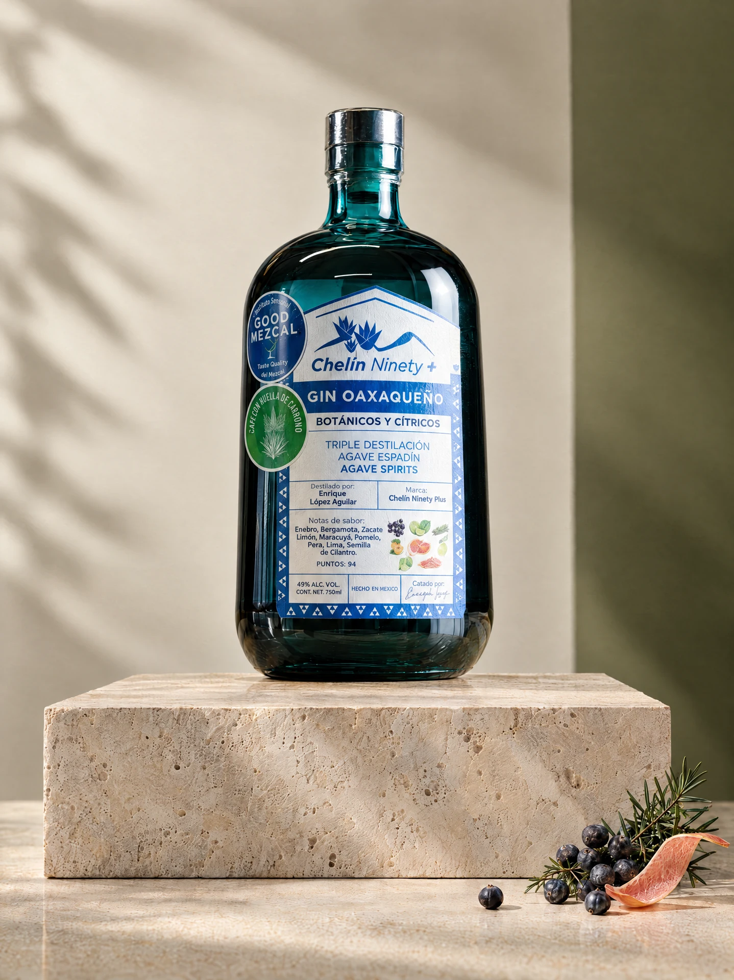 Fotografía de estudio de Gin Oaxaqueño